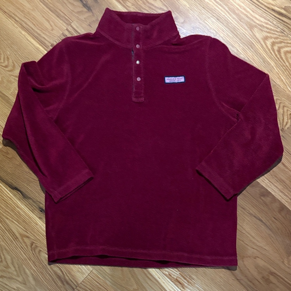 Men’s Vineyard Vines Sherpa Pullover, Size Large
